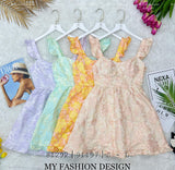 🔥爆款新品🔥高品质气质提花款连体裙 RM88 Only🌸（1-R4)