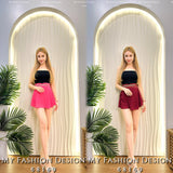 🔥爆款新品🔥高品质高腰雪纺裤裙 RM59 Only🌸（2-W4）