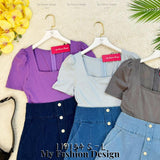 🆕高品质牛仔拼接连体裤RM79 Only🌸(2-I3)