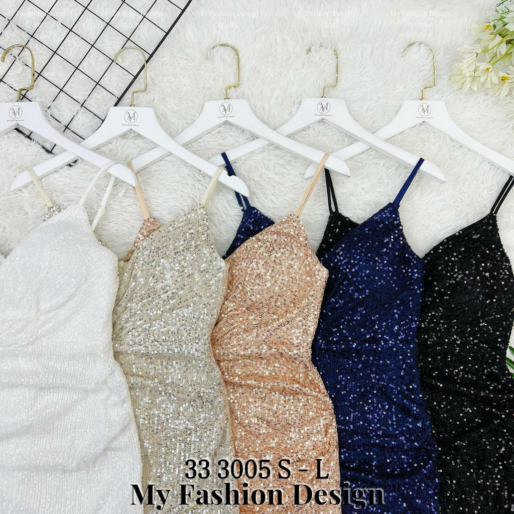 🔥爆款新品🔥高品质吊带亮片款连体裙 RM129 Only🌸（1-G3）
