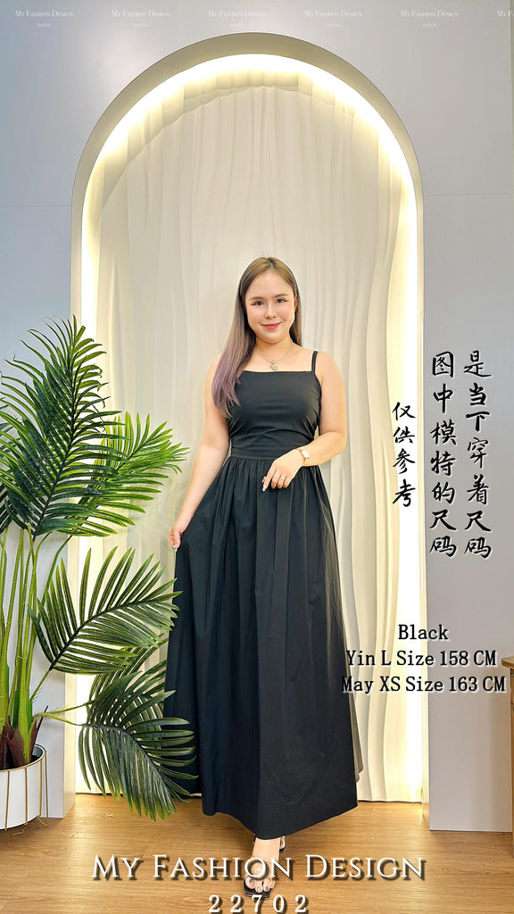 🔥爆款新品🔥高品质吊带连体长裙 RM89 Only🌸（1-H3）