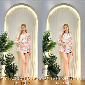 爆款新品❤️‍🔥 高品质气质款花花时装连体 RM75 Only🌸 (2-J4）