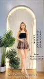 🔥爆款新品🔥高品质高腰皮质裤裙 RM65 Only🌸（2-F3）