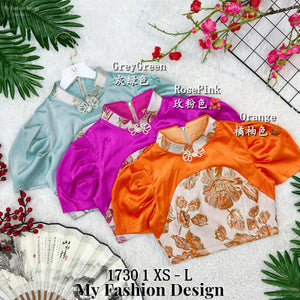 🔥金卡独家爆款🔥高品质提花款旗袍上衣 RM75 Only🌸（SH-D3）