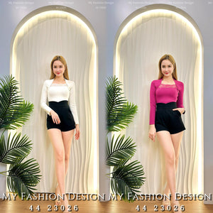 爆款新品🔥高品质气质罗马长袖上衣 RM59 Only🌸 (2-W4)