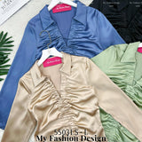 爆款新品🔥高品质缎面时装上衣 RM59 Only🌸 (2-P3)