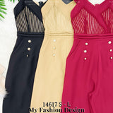 爆款新品🔥高品质气质款连体长裤 RM89 Only🌸（补现货）