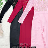 爆款新品🔥高品质蕾丝拼接连体长裤 RM79 Only🌸（1-J2）