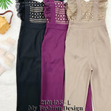 【补现货】🛍️爆款新品🛍️高品质气质款连体长裤 RM19.90 Only🌸（原价RM89）