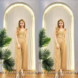 爆款新品🔥高品质气质款连体长裤 RM89 Only🌸（补现货）