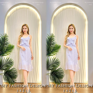 【补现货】🛍️爆款新品🛍️高品质气质雪纺连体裙 RM25.00 Only🌸（原价 RM72）