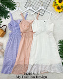 【补现货】🛍️爆款新品🛍️高品质气质雪纺连体裙 RM25.00 Only🌸（原价 RM72）