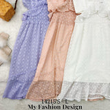 【补现货】🛍️爆款新品🛍️高品质气质雪纺连体裙 RM25.00 Only🌸（原价 RM72）