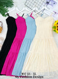 爆款新品🔥高品质吊带款连体长裙 RM95 Only🌸（2-C3）