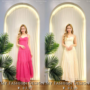 爆款新品🔥高品质吊带款连体长裙 RM95 Only🌸(2-D3)