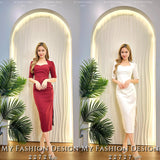 爆款新品🔥高品质气质披肩连体裙 RM89 Only🌸 （2-E3）