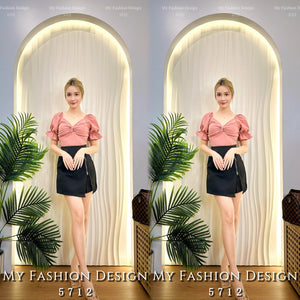 爆款新品🔥高品质拼色款连体裤裙 RM89 Only🌸 （1-E2）