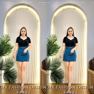 爆款新品🔥高品质高腰锦棉裤裙 RM59 Only🌸（2-L3)