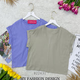 爆款新品🔥高品质棉质大胸袖休闲上衣 RM45 Only🌸（2-D2）