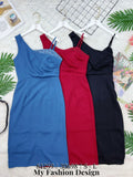 爆款新品🔥高品质气质蕾丝拼接连体裙 RM89 Only🌸（1-V3）