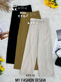 爆款新品🔥高品质高腰西装直筒长裤 RM69 Only 🌸 （2-E2）
