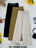 爆款新品🔥高品质高腰西装直筒长裤 RM69 Only 🌸 （2-E2）