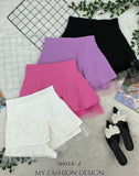 爆款新品🔥高品质高腰拼接网纱裤裙 RM59 Only🌸（2-B3）