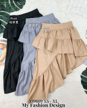 🔥黑卡独家爆款🔥高品质高腰斜边裤裙 RM65 Only🌸=A2=