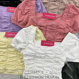 爆款新品🔥高品质皱褶棉质上衣 RM49 Only🌸（2-F2）