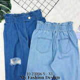 爆款新品🔥高品质高腰牛仔萝卜长裤 RM70 Only🌸(2-D3)