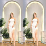 爆款新品🔥高品质抹胸款连体裙 RM96 Only🌸（2-F3）