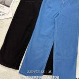 🔥黑卡独家爆款🔥高品质高腰牛仔直筒长裤 RM75 Only🌸（1-D1）