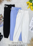 🔥黑卡独家爆款🔥高品质高腰棉质长裤 RM59 Only🌸（1-E2）