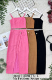爆款新品🔥高品质吊带款套装 上衣 ➕ 裙子 RM99 Only🌸（1-A2）