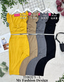 爆款新品🔥高品质修身棉质套装 上衣 ➕ 裤裙 RM85 Only🌸（1-R2）