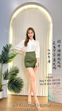 爆款新品🔥高品质高腰拼接款牛仔裤裙 RM59 Only🌸（2-W3）