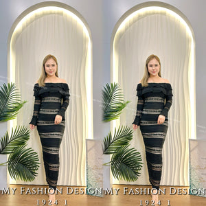 🔥金卡独家爆款🔥高品质蕾丝款修身连体裙 RM129 Only🌸(2-P4)