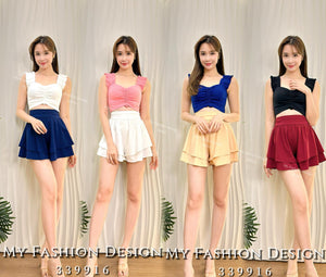 🔥黑卡独家爆款🔥高品质锦棉短版抽绳上衣 RM59 Only🌸（2-L4）