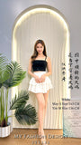 爆款新品🔥高品质高腰蛋糕裤裙 RM49 Only🌸(1-B2)