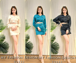 爆款新品🔥高品质气质款套装 上衣 ➕ 裤裙 RM99 Only🌸(1-E4)