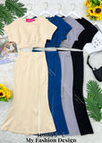 爆款新品🔥高品质休闲款修身套装 上衣 ➕ 裙子 RM89 Only🌸（2-P3）
