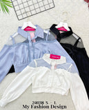 爆款新品🔥高品质网纱拼接款衬衫 RM65 Only🌸（1-A2）