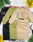 爆款新品🔥高品质气质款套装 上衣 ➕ 裙子 RM95 Only🌸（2-N4）