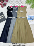 爆款新品🔥高品质气质款套装 上衣 ➕ 裙子 RM95 Only🌸（2-T3）