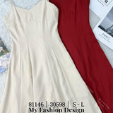 爆款新品🔥高品质吊带西装连体长裙 RM79 Only🌸（1-C2）