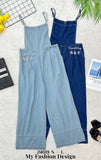 爆款新品🔥高品质吊带款牛仔连体裤 RM89 Only🌸(2-W3)