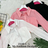 爆款新品🔥高品质桐花长袖衬衫上衣 RM63 Only🌸(1-P3)