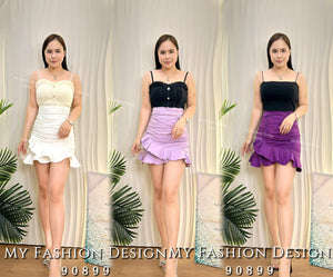 🔥黑卡独家爆款🔥 高品质高腰皱褶款裤裙 RM62 Only🌸（1-C4）（SH-D4）