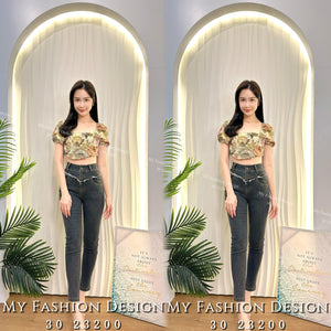 爆款新品🔥高品质气质款复古花花上衣 RM49 Only🌸（UT）