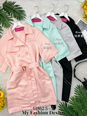 🆕 Designer DD爆款新品❤️高品质长版风衣外套 RM70 Only🌸 （2-J2）